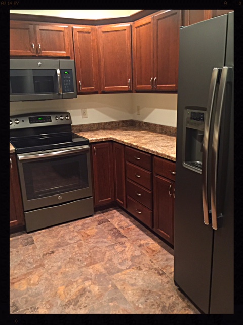 Kitchen view at Nathan Hill Estates